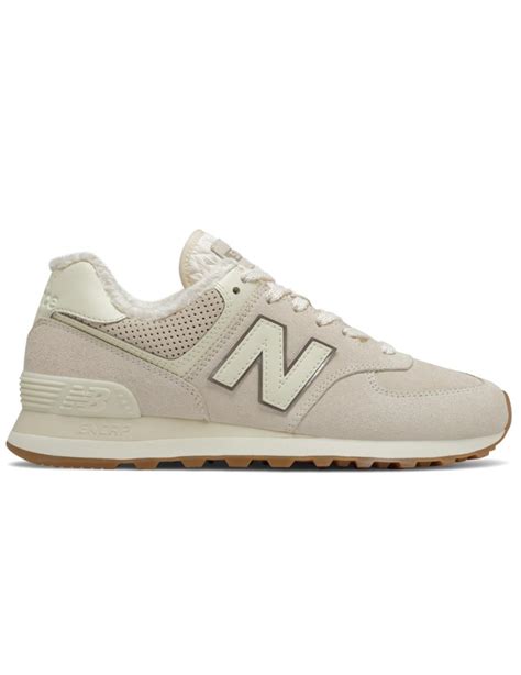 new balance 574 beige mujer